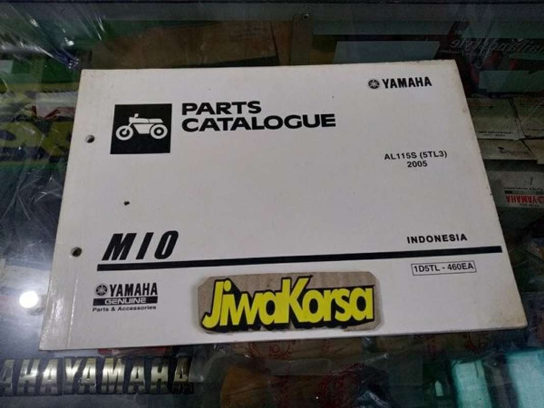 Promo dc Buku part katalog catalog parts catalogue yamaha Mio sporty