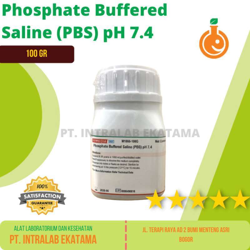 Jual Phosphate Buffered Saline (Pbs) Ph 7,4 100Gr di Seller Kenz Storee ...