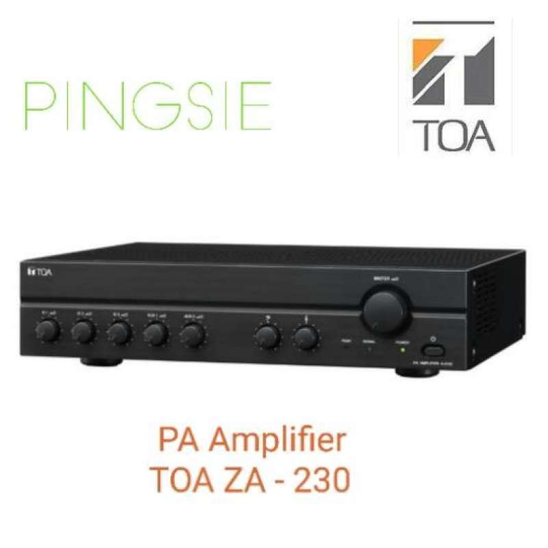 Promo PA Amplifier TOA ZA - 230 Original Diskon 23% di Seller Rosya