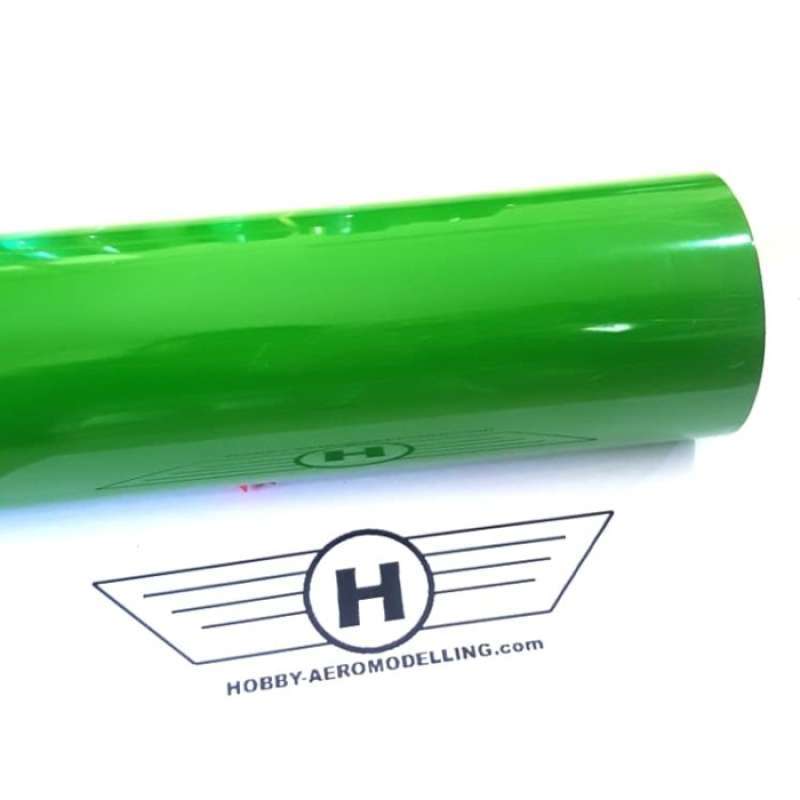 Promo Monokote balsa Covering Film solid hijau green 1meter x 60cm ...