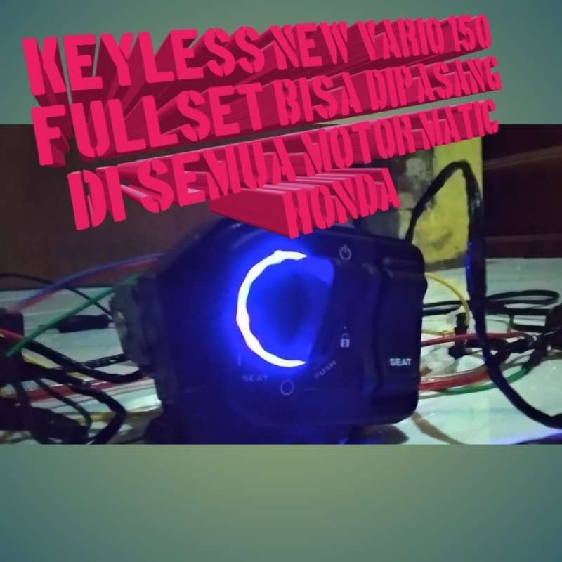 Promo Smartkey keyless vario dengan SCU all new Vario 150 Diskon 9% di