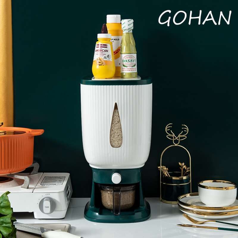 Jual | Mars | Gohan - Tempat Penyimpanan Beras - Rice Box - Dispenser ...