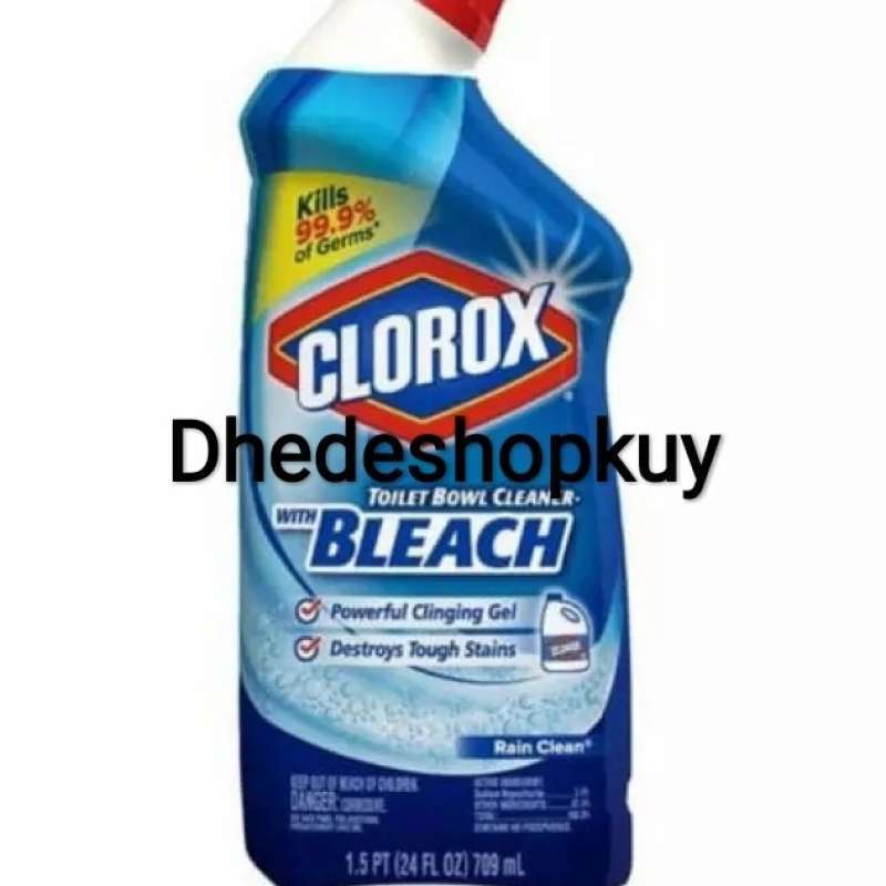 Jual CLOROX BLEACH TOILET BOWL CLEAN 709ML di Seller Ha El Store