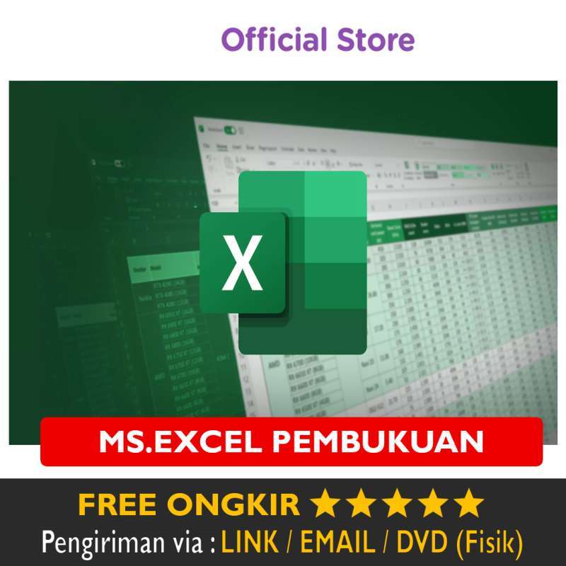 Promo paket template ms microsoft excel laporan keuangan pembukuan