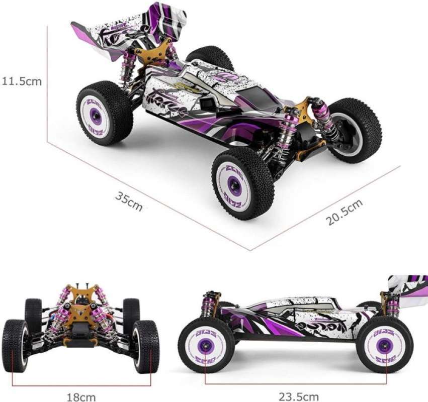 Promo Wltoys 124019 1/12 Electric Brushed OffRoad Buggy Car Rtr Diskon 23 di Seller Alam