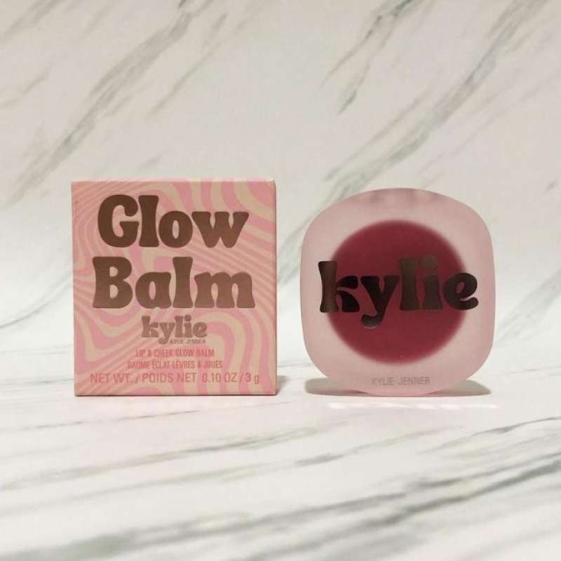 Promo Kylie Cosmetics Lip & Cheek Glow Balm / Cream Blush On Glow Drip
