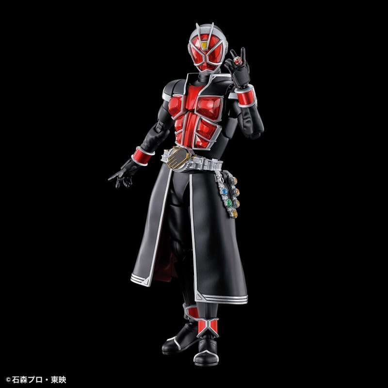 Bandai Kit Kamen Rider Wizard Flame – Maquette Standard – Accessoires Visage – Sous Licence Officielle