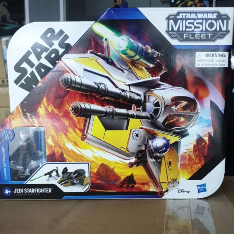 STAR WARS Mission Fleet Set Grogu - 4 Figure Da 6,3 Cm: Ahsoka Tano, R2-D2, Luke E Grogu, Con 7 Accessori, Giocattolo Per Bambini 4+ Anni - 3