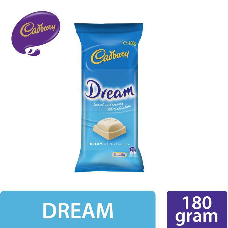 Jual Cadbury Dairy Milk Dream White Chocolate 180g di Seller BisQuitto
