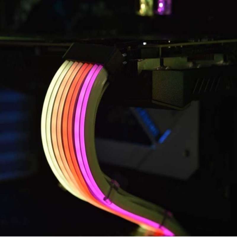 Lian Li Rgb Header Jual LIAN LI ADDRESSABLE RGB ARGB STRIMER PLUS 8 PIN VGA GPU PSU CABLE ...