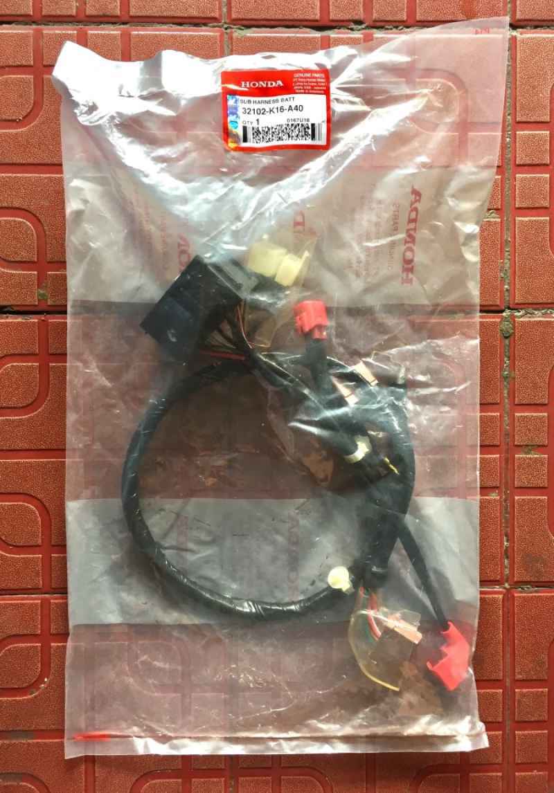 Jual KABEL BODY BAGIAN AKI HONDA SCOOPY INJECTION 2015 ORIGINAL di