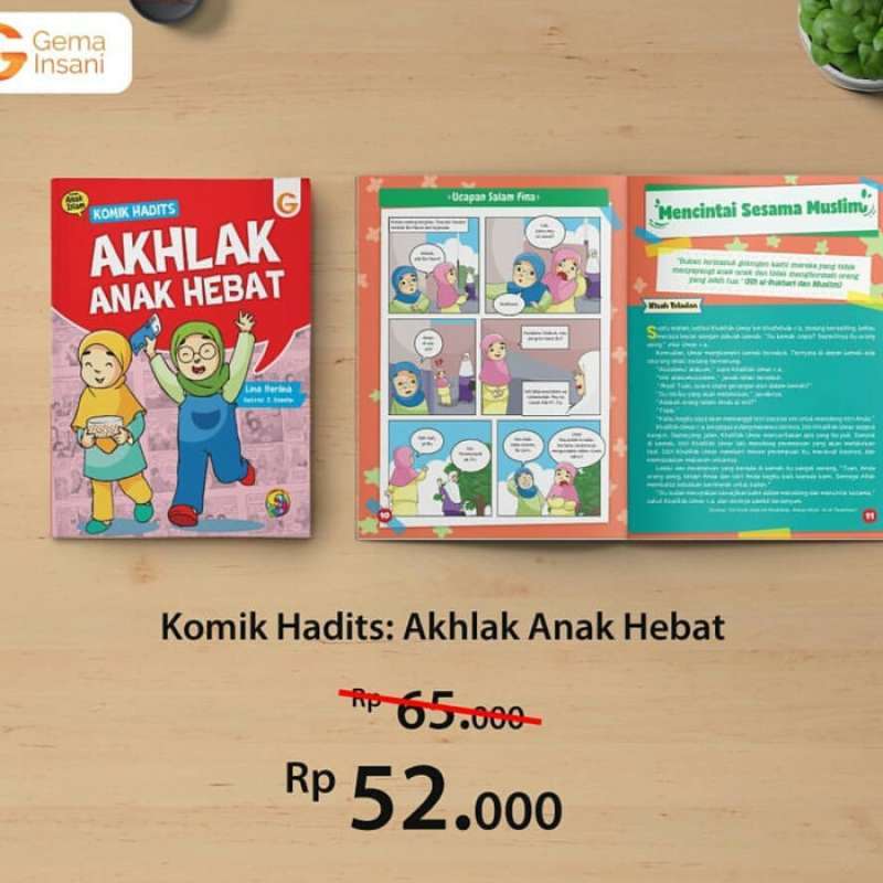 Jual New Buku Anak Komik Hadits Akhlak Anak Hebat Di Seller Pilihan ...