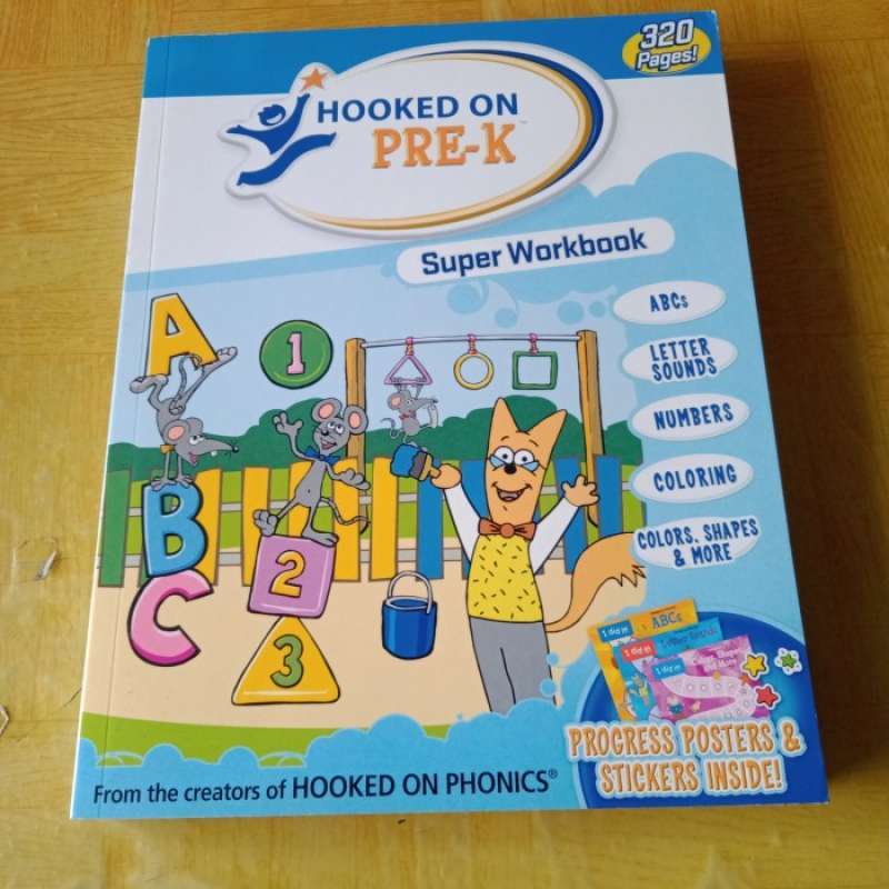 Jual Book Hooked On Pre-K Super Workbook di Seller Zenoo Store - Duren ...