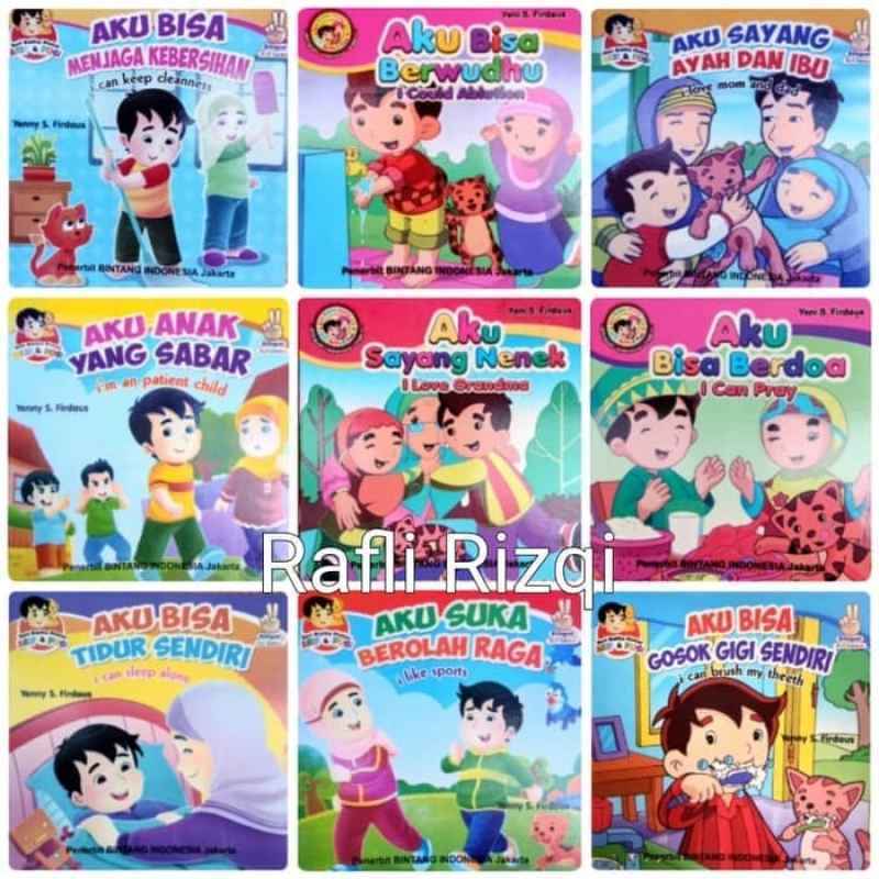 Promo Paket 20 Buku Cerita Dongeng Anak Bergambar Berwarna 2 Bahasa ...