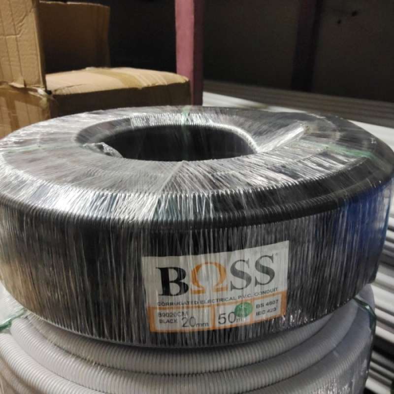Promo Boss Flexible Pvc Conduit 20mm @50mtr Diskon 23% Di Seller ...