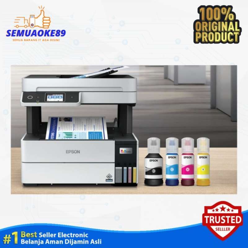 Promo Printer Epson EcoTank L6460 A4 Print Scan Copy Diskon 23% di ...