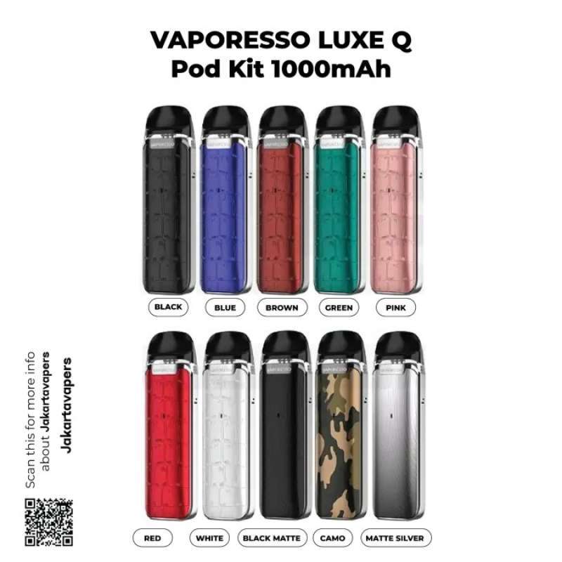 Promo Vaporesso Luxe Q 1000mAh Pod Kit 100% Authentic by Vaporesso ...