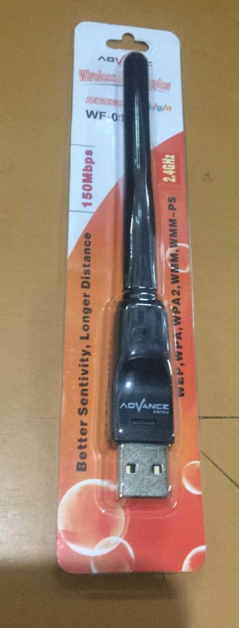 Jual ADVANCE USB DONGLE WIFI WIRELESS ADAPTER RECEIVER WF01 STB PC di