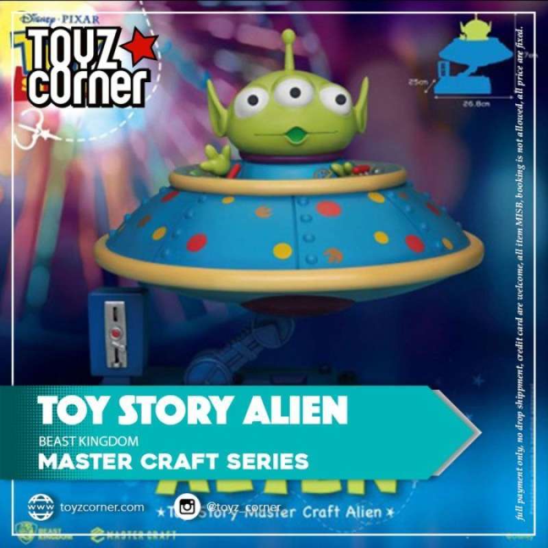 Promo Beast Kingdom Mastercraft MC019 Toy Story Alien Diskon 23 di
