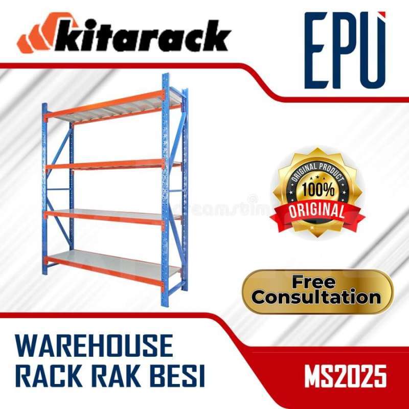 Barat Rack Jual Kitarack Ms2025 (starter) - Rak Gudang Besi Warehouse Rack Rak ...