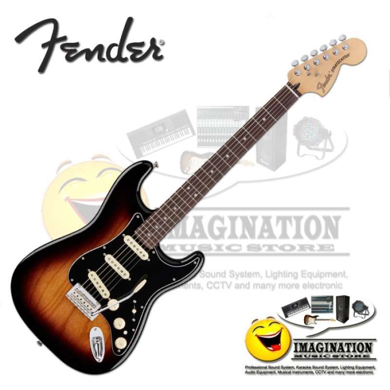 Promo Fender Deluxe Stratocaster 2Color Sunburst With Rw Fingerboard