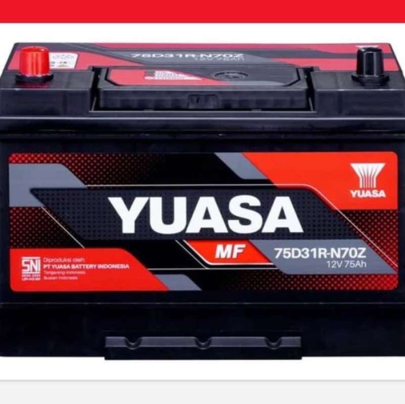 Promo Aki / Accu Kering Yuasa Mf N70Z / 75D31R Pajero Sport , Captiva