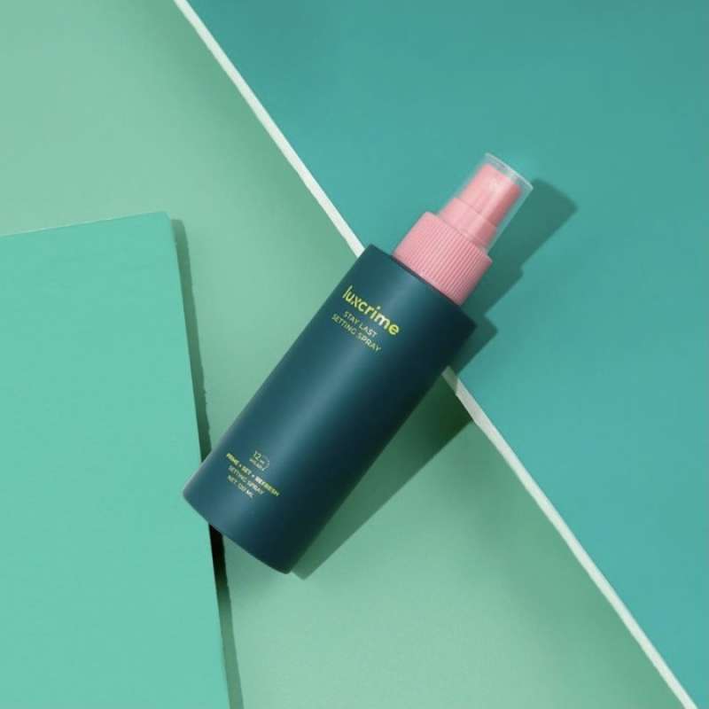 Promo Luxcrime Stay Last Setting Spray Prime + Set + Refresh 120Ml