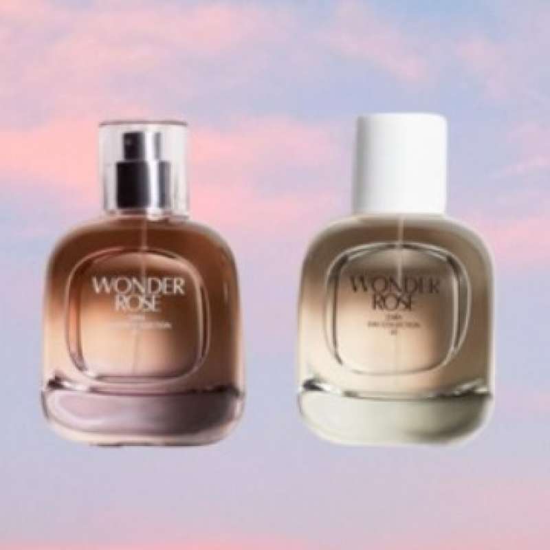 Jual PARFUM ZARA WONDER RSE & WONDER ROSE SUMMER ORIGINAL PAKET di