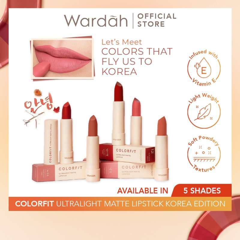 Jual Wardah Colorfit Ultralight Matte Lipstick Di Seller Plaza Kosmetik