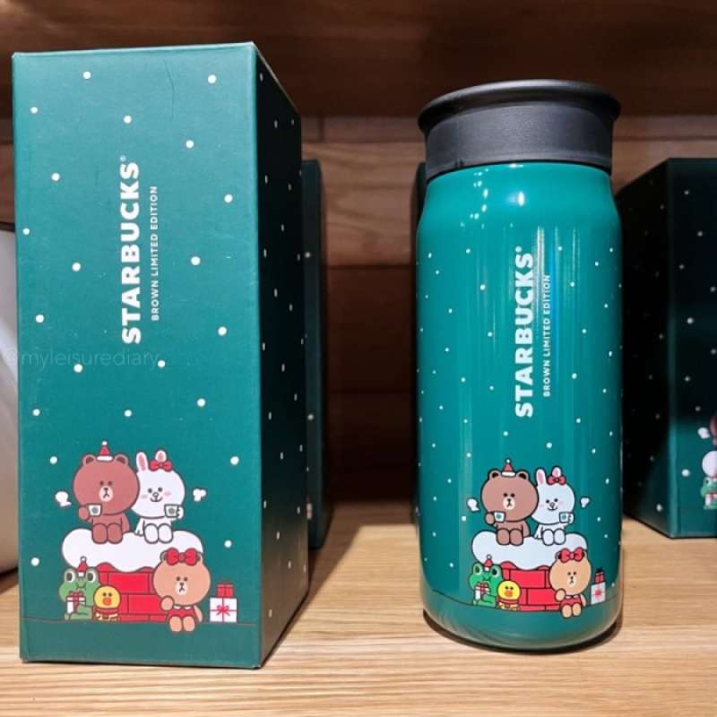 Promo Starbucks Tumbler Line Friends Brown Conny Limited Edition