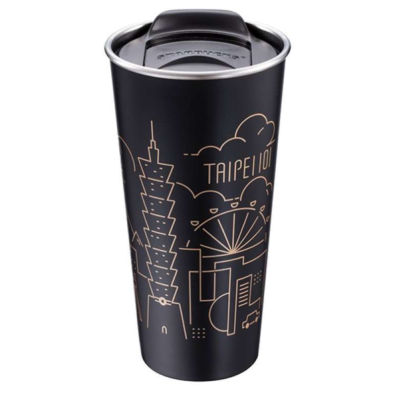 Promo Starbucks Tumbler Black Classic 101 Tower Taipei Taiwan Diskon 23