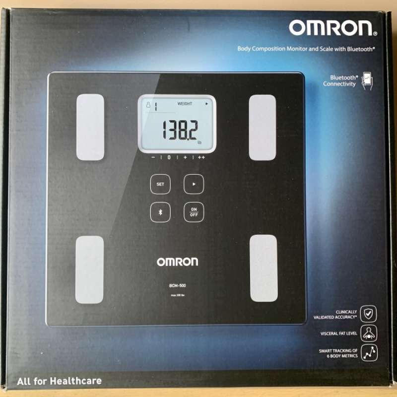 Promo Omron Bcm 500 Smart Bluetooth Body Composition Monitor Scale