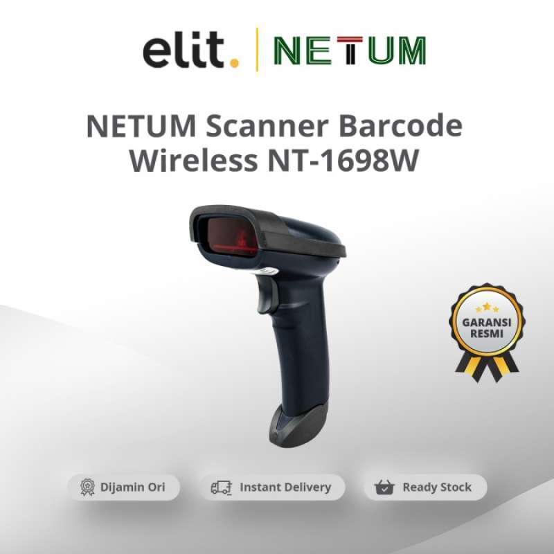 Promo Netum Scanner Barcode Wireless Nt-1698w Diskon 23% Di Seller ...