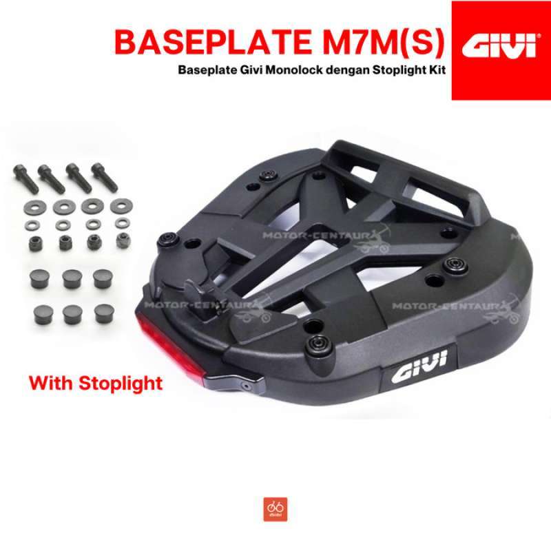 Promo Baseplate Givi M7m M7 Monolock Stoplight Tatakan Box Motor Diskon ...