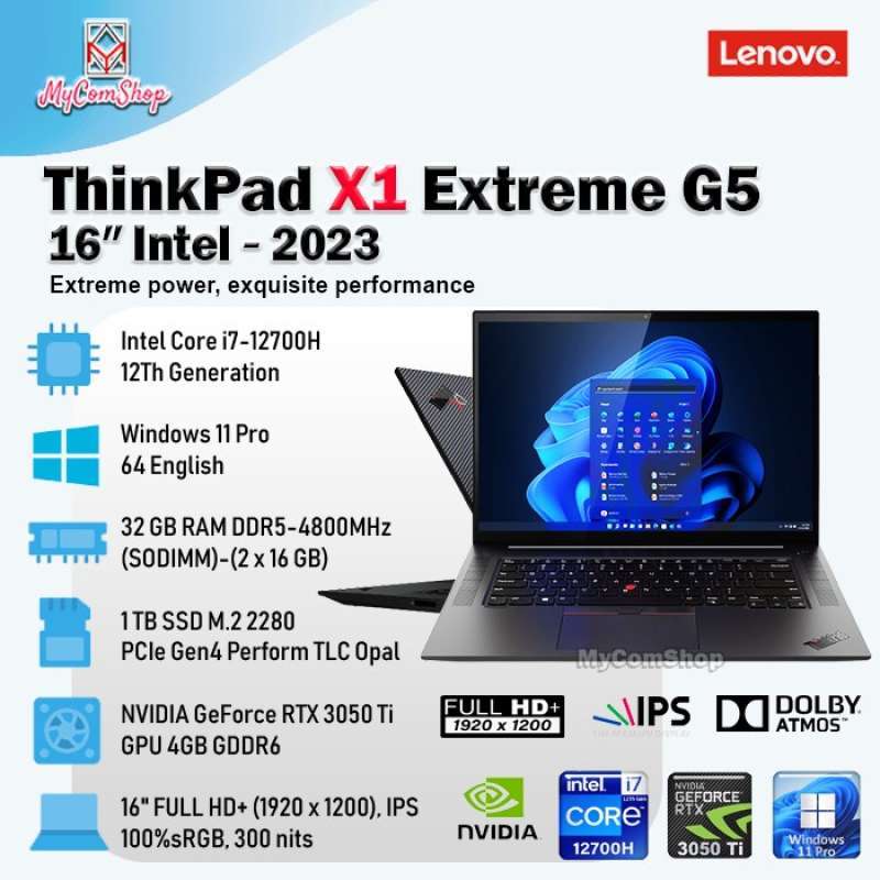Coperchio Bezel Schermo LCD Per Lenovo ThinkPad X1 Extreme 2a Gen – Originale 02XR058