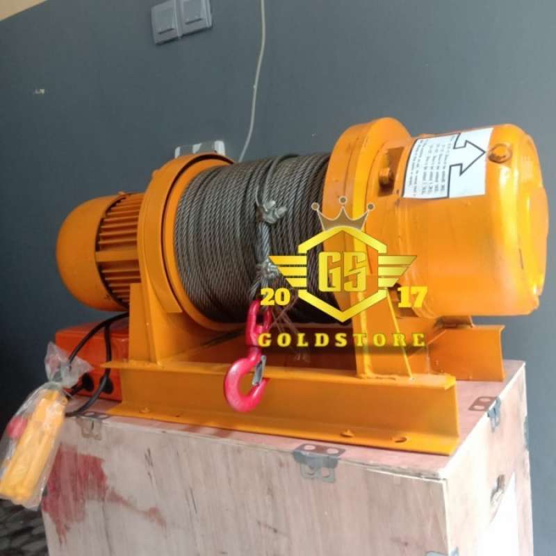 Promo Electric Winch Hoist 3 Ton 100 Meter WINCH HOIST 3X100 METER