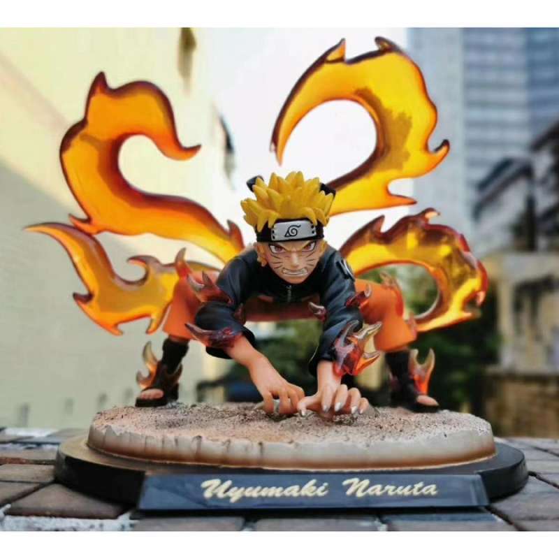 Promo Naruto Four Tailed Form Kyuubi Action Figure Naruto Shippuden