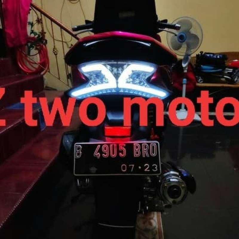 Promo Lampu Stop Pcx New Lokal Bisa Ganti Warna Lampu Diskon 23% di