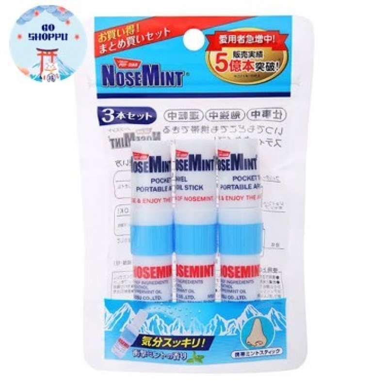 Promo Nose Mint Japan Inhaler Best Seller Import Jepang Diskon 17