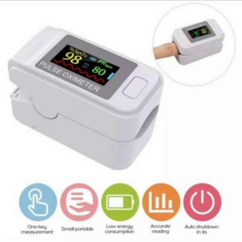 Promo Fingertip Pulse Oximeter Oximetry Sp02 Diskon 17% Di Seller ...