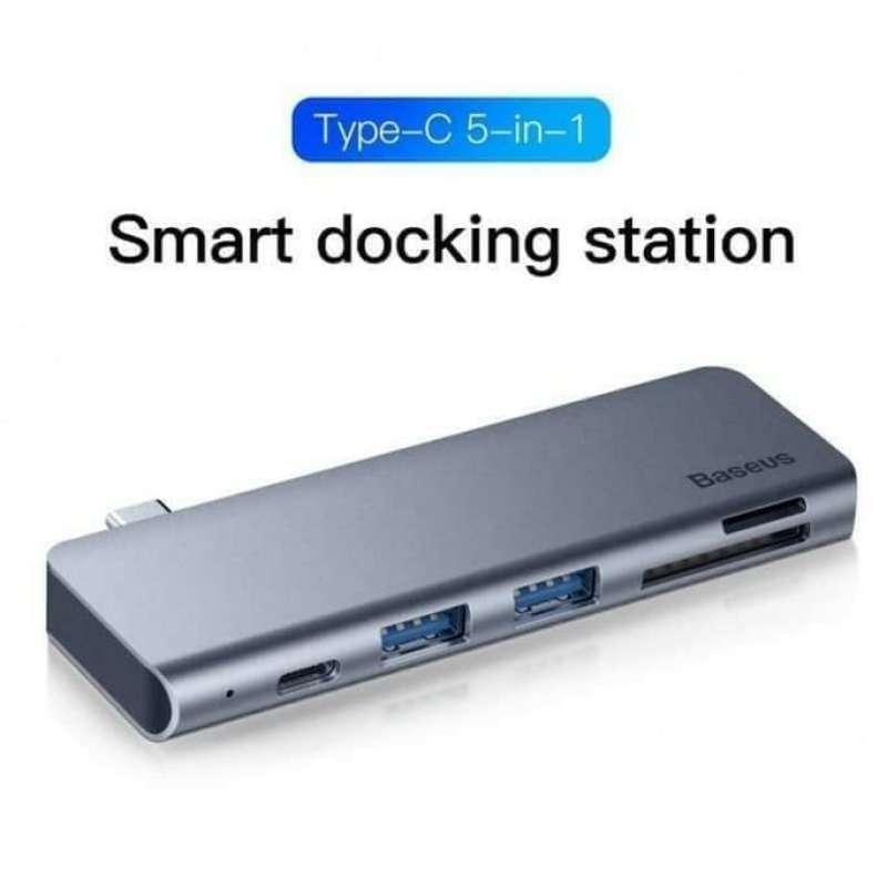 Jual CONVERTER USB C TO CARD READER HUB 3.0 TF MICRO SD 5 IN 1 NEW
