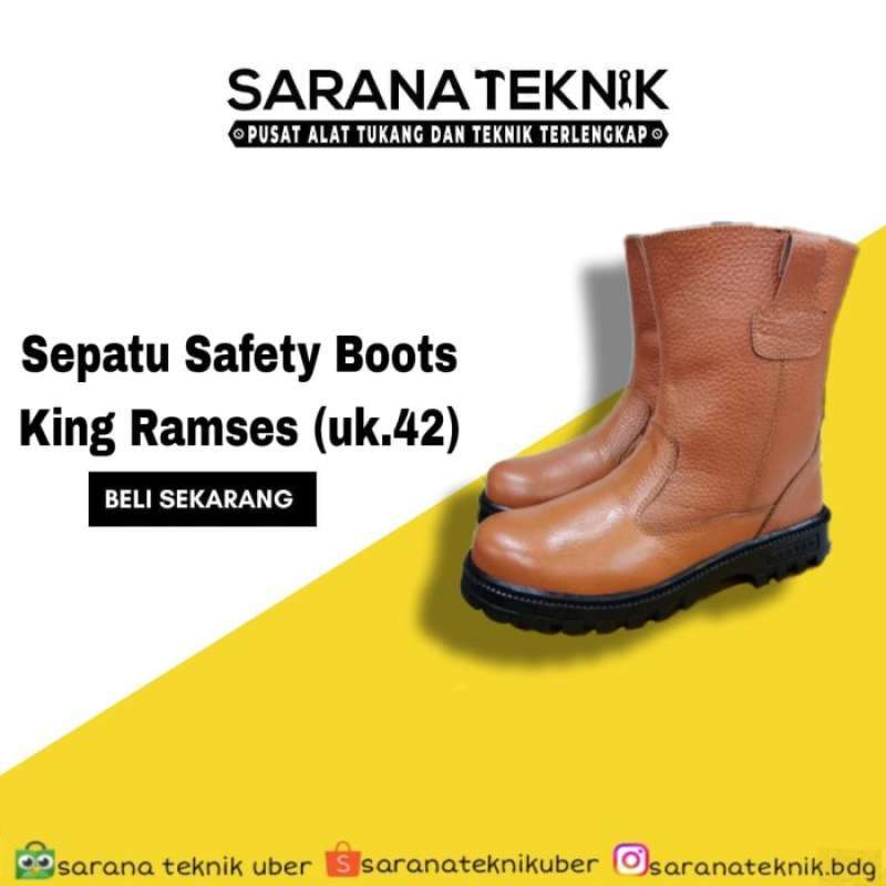 Jual Sepatu Safety Kings/ Sepatu Boots King Ramses/ Sepatu Safety Boot