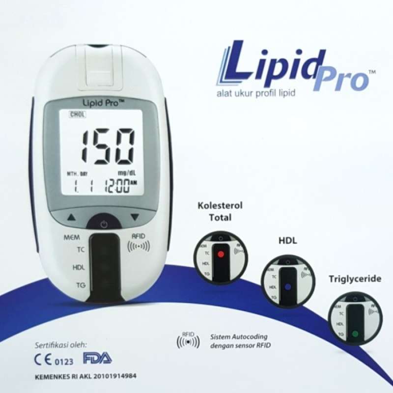 Promo Lipid Pro Meter 10 Test Diskon 17% Di Seller Mahanani Store 4 ...