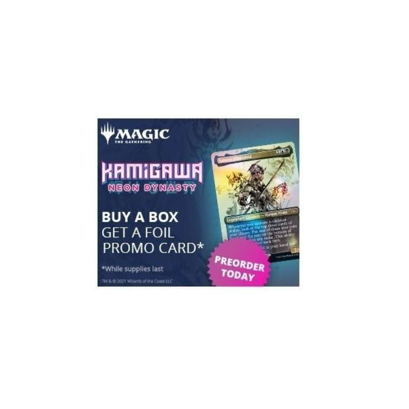 Promo Mtg Magic The Gathering Kamigawa Neon Japanese Collector Booster