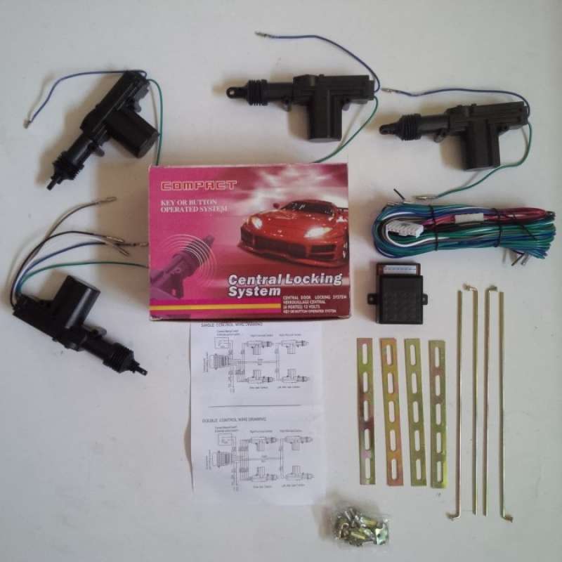 Promo Central Lock / Sentral Lock / Door Lock Pistol Set Universal