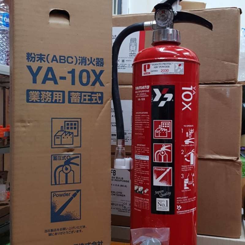 Promo tabung yamato pemadam kebakaran isi powder 1kg (foto hanya contoh ...