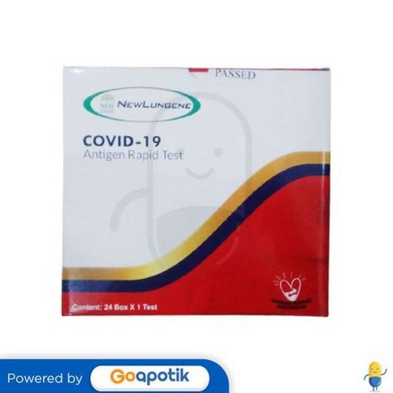 Promo New Lungene Covid19 Antigen Rapid Test Kit Nasal Box 24 Pcs