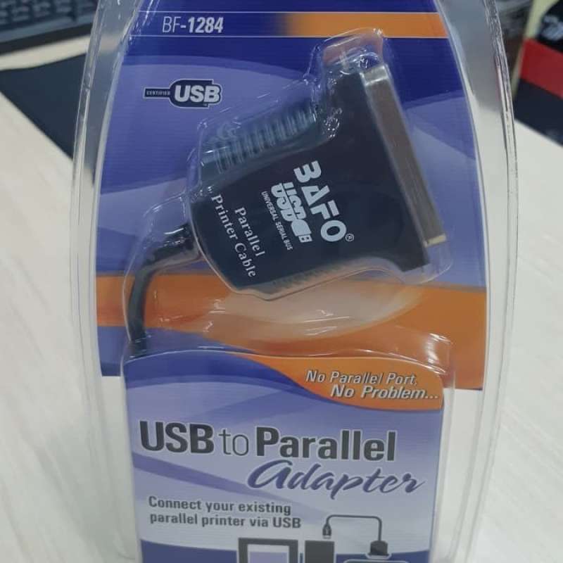 Jual Kabel Converter Bafo Premium Original Usb To Lpt1 Parallel Printer