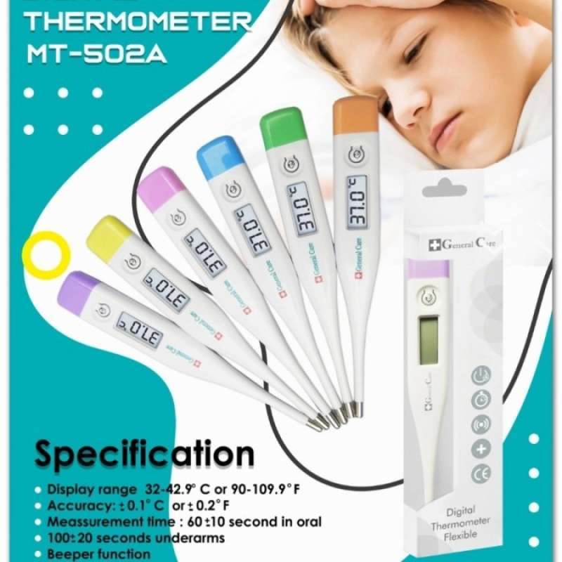 Jual THERMOMETER DIGITAL KETIAK GENERAL CARE TERMOMETER GC MEDICAL