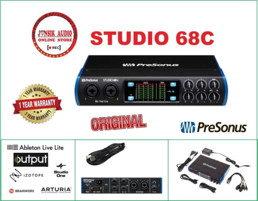 Promo presonus studio 68c studio68c studio 68c soundcard usb Diskon 23% ...